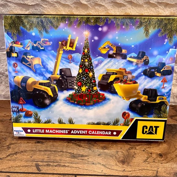 NWT CAT Tractor Construction Machine Advent Calendar Christmas Holiday - Picture 4 of 6
